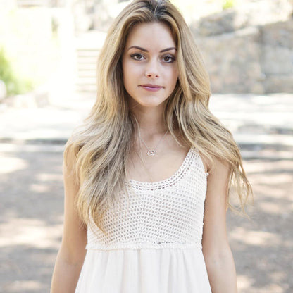 Here’s a revised version:  "Personalized Custom Engraved Interlocking Heart Necklace Featuring Two Names – Double Love Pendant Choker for Collarbone"