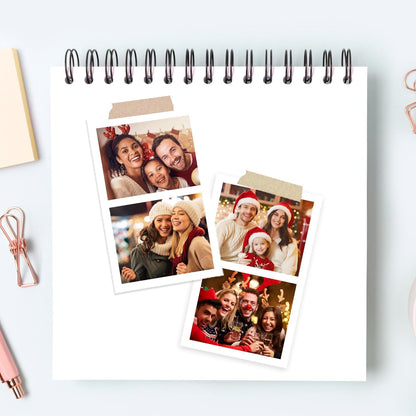 KODAK Mini 2 Retro 4PASS Portable Photo Printer (2.1x3.4 inches) + 68 Sheets Bundle (8 Initial Sheets + 60 Sheets Pack), White