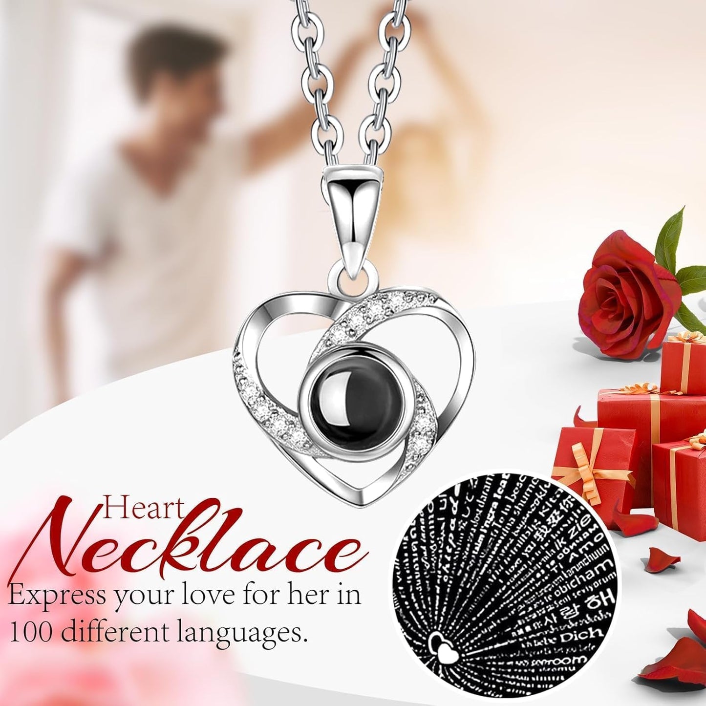 Otlonpe Rose Flower Birthday Gifts for Women, Valentines Day Gifts