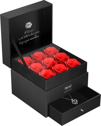 Otlonpe Rose Flower Birthday Gifts for Women, Valentines Day Gifts