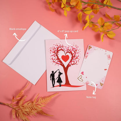 Valentines Day Card Pop Up,3D Greeting Card