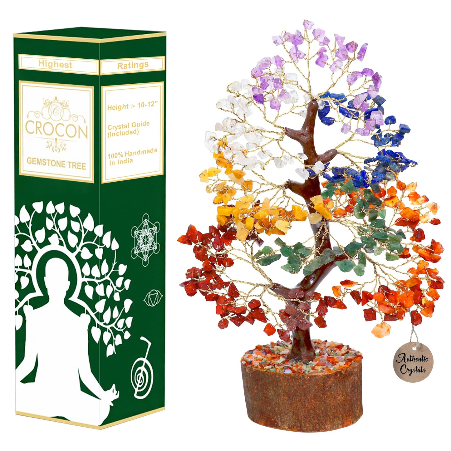 Seven Chakra Crystal Tree - Thoughtful Birthday Gifts for Women