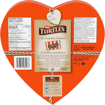 NESTLÉ Turtles Classic Recipe Valentine's Heart Gift Box