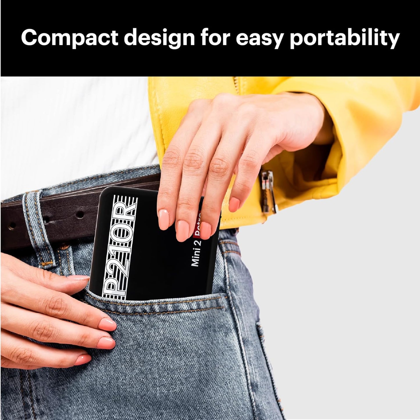 KODAK Mini 2 Retro 4PASS Portable Photo Printer (2.1x3.4 inches) + 68 Sheets Bundle (8 Initial Sheets + 60 Sheets Pack), White