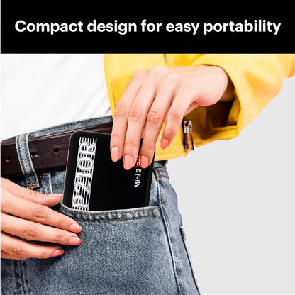 KODAK Mini 2 Retro 4PASS Portable Photo Printer (2.1x3.4 inches) + 68 Sheets Bundle (8 Initial Sheets + 60 Sheets Pack), White