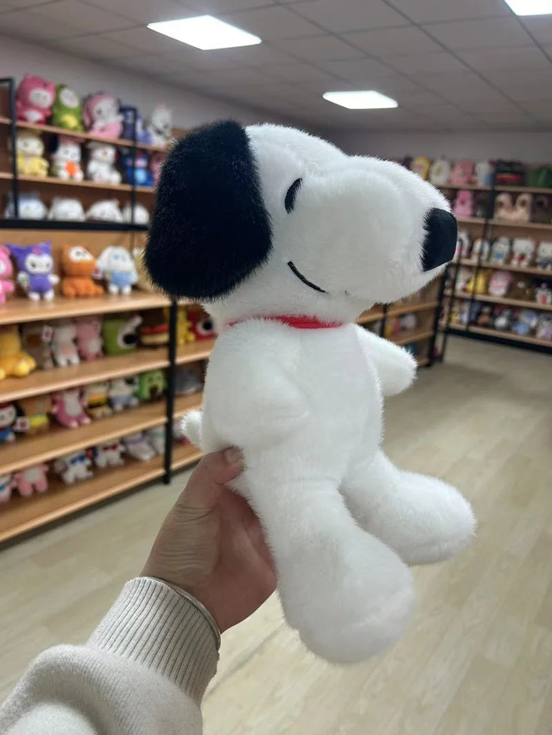 30cm Cartoon Cute Snoopy Plush Toy Pillow Sofa Back Plush Doll Gifts For Children