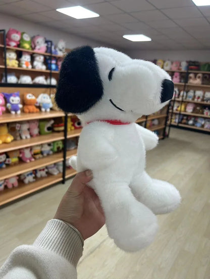 30cm Cartoon Cute Snoopy Plush Toy Pillow Sofa Back Plush Doll Gifts For Children